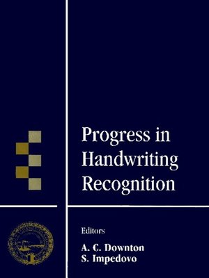 cover image of Progress In Handwriting Recognition